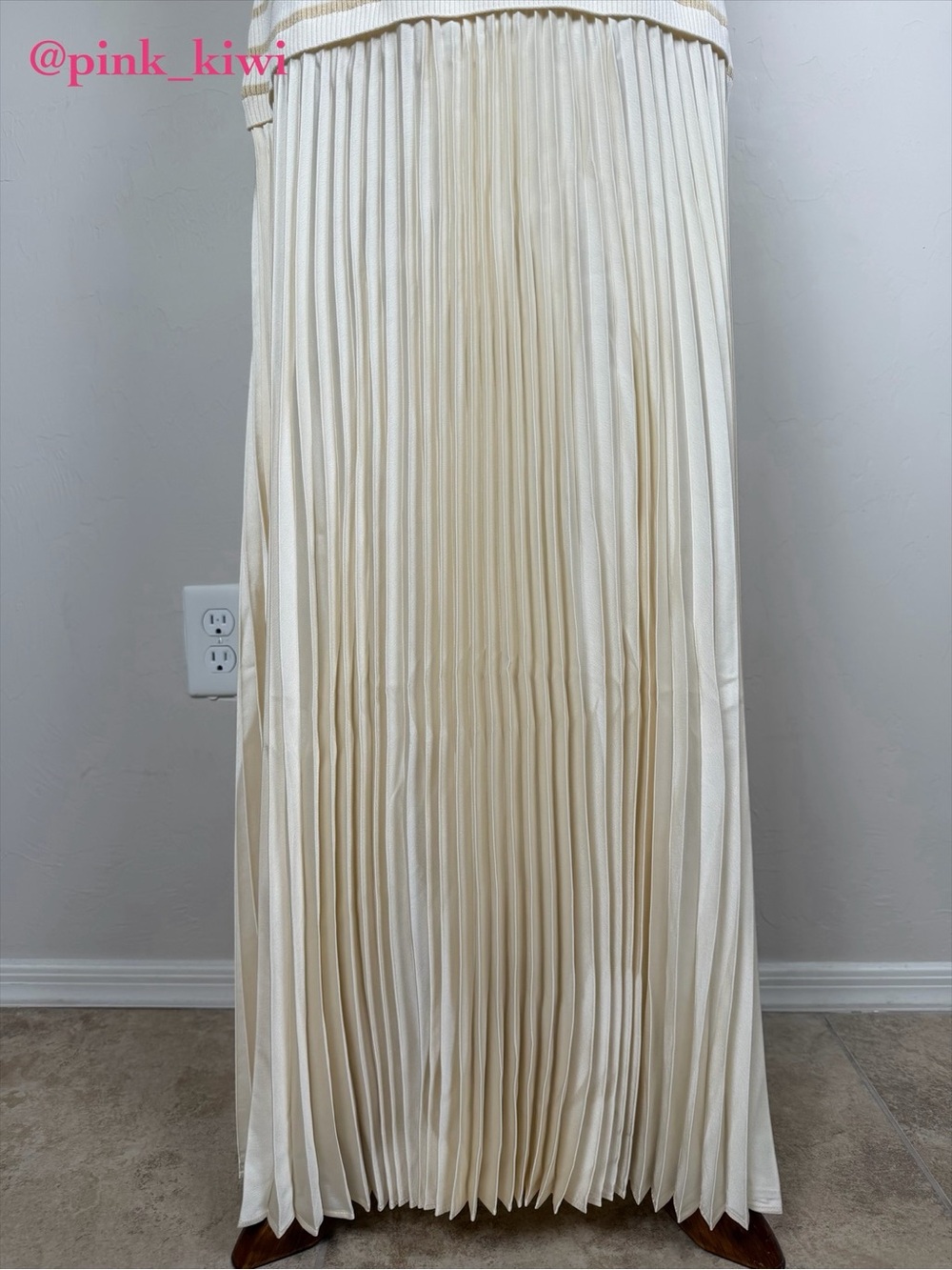 Rag & Bone Millie Mixed Media Ivory Striped Tank Dress - Picture 6 of 14